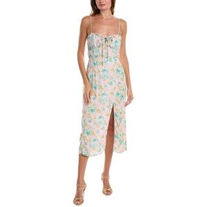 ASTR the Label Verana Floral Print Spaghetti Strap Dress